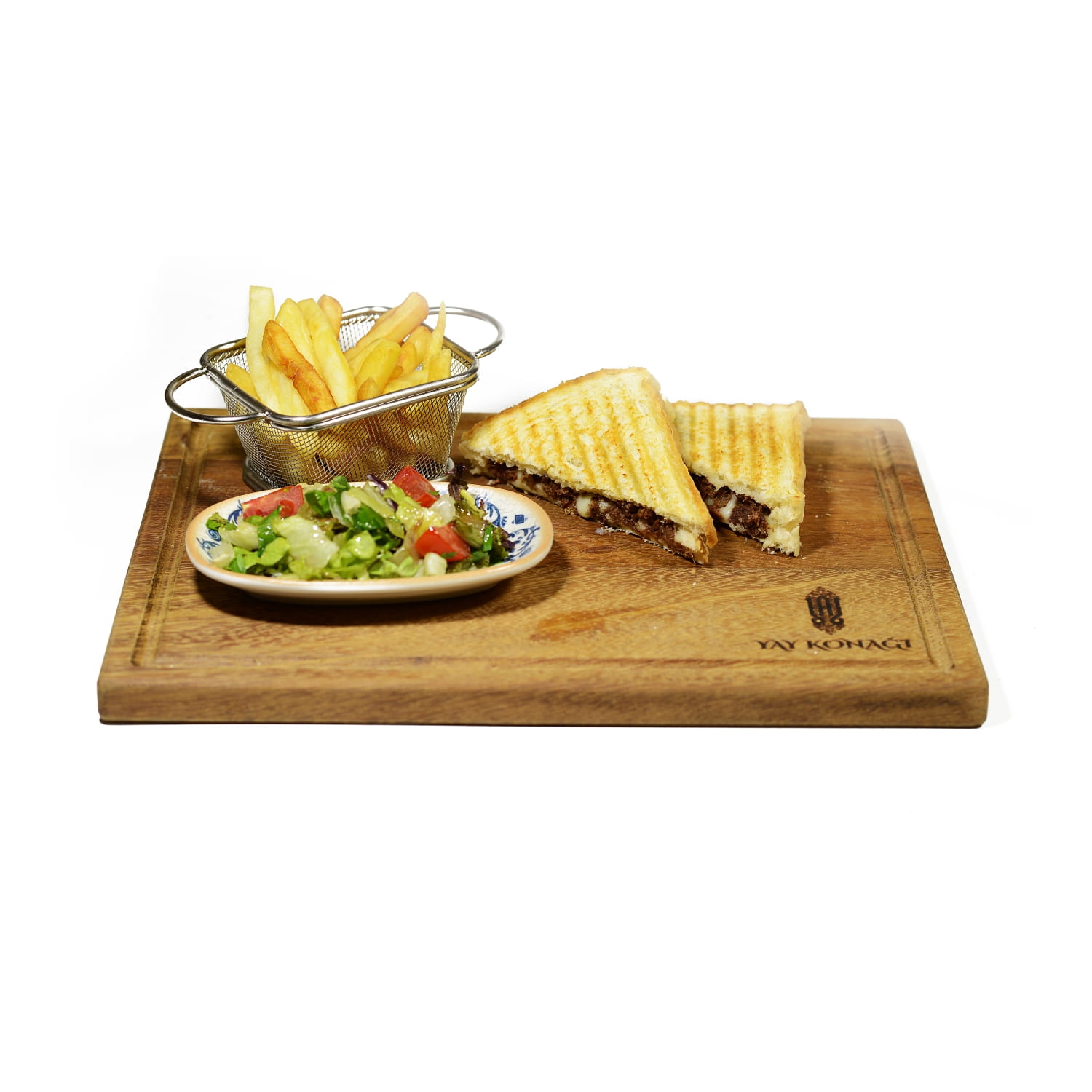 Kavurmalı Kaşarlı Tost