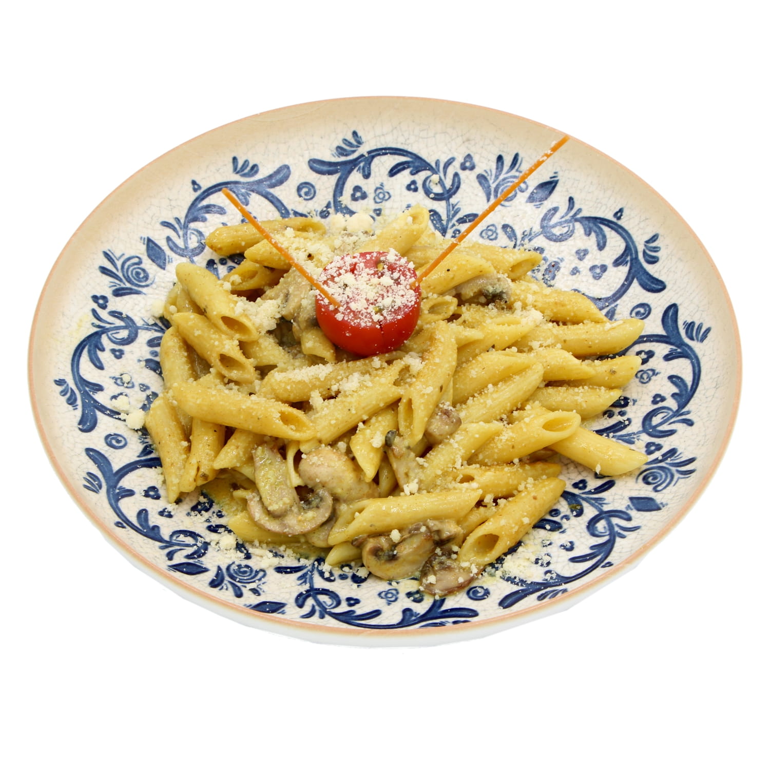 Tavuklu Köri Soslu Penne